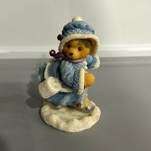 Cherished Teddies Skating On Holiday Joy Figure CT7